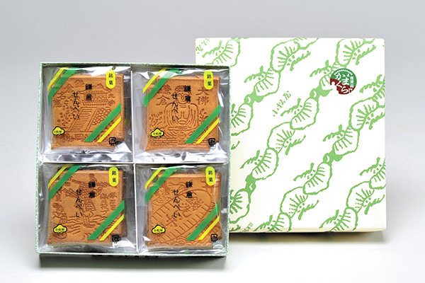 鎌倉せんべい「瓦せんべい」